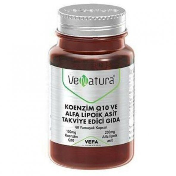 Venatura Koenzim Q10 & Alfa Lipoik Asit 60 Kapsül