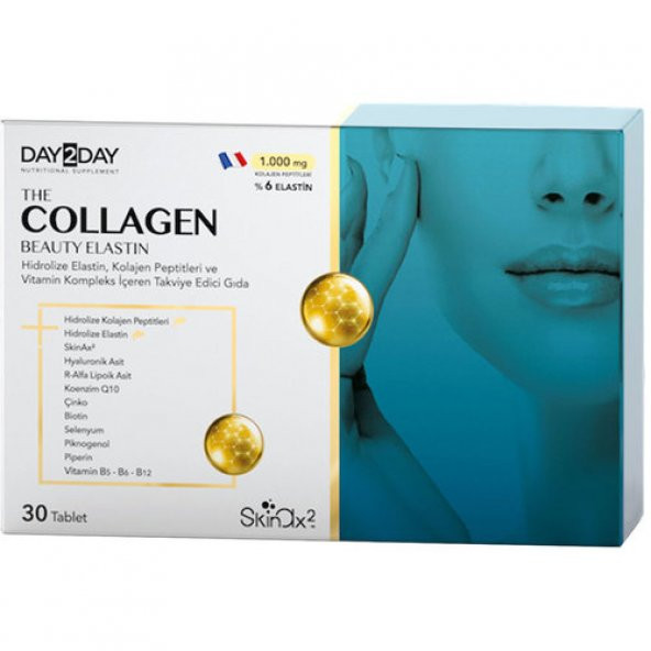 Day 2 Day Collagen Beauty Elasti Skin 1000 mg 30 Tablet