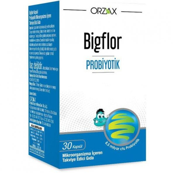 Bigflor Probiyotik 30 Kapsül