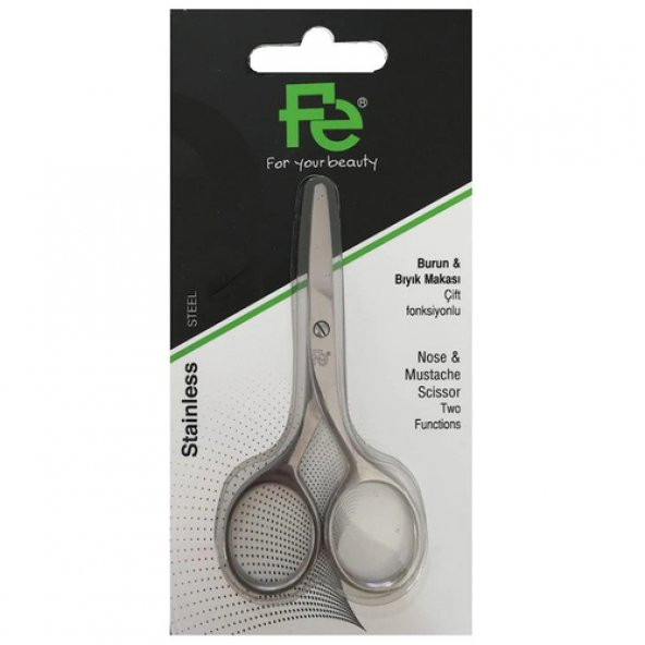 Fe Burun & Bıyık Makası Çift Fonksiyonlu ürün görseli 1