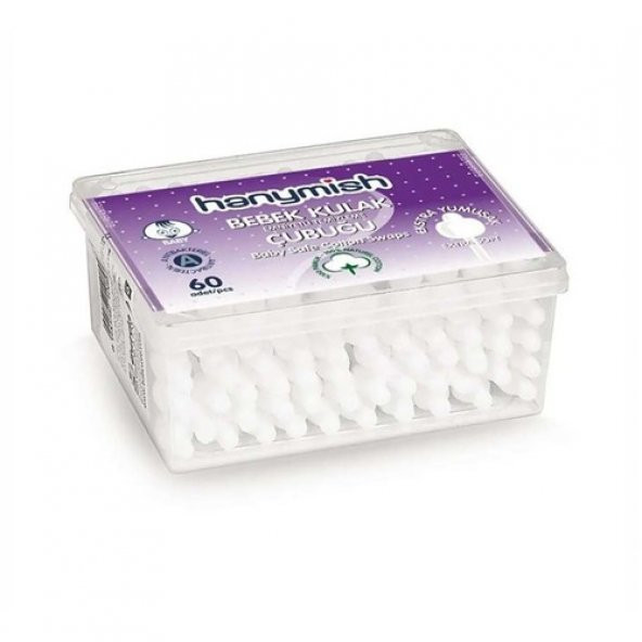Hanymish Bebek Kulak Çubuğu 60lı