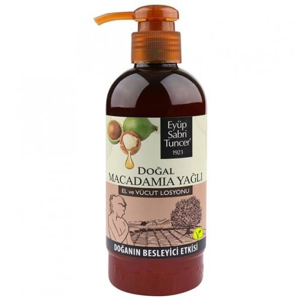 Eyüp Sabri Tuncer Vücut Losyonu Macadamia 250 ml ürün görseli