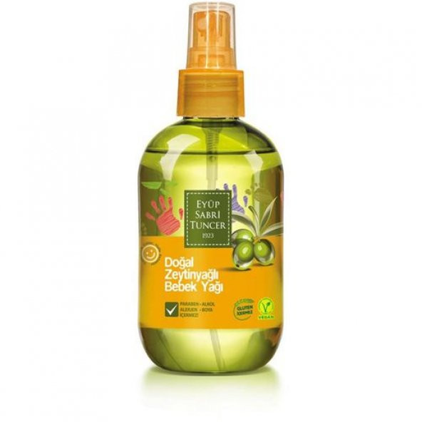Eyüp Sabri Tuncer Doğal Zeytinyağlı Bebek Yağı 280 ml