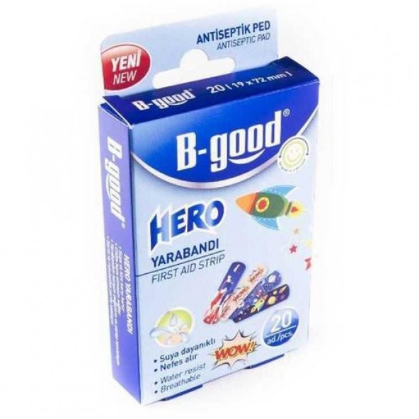 B-Good Hero çocuk Yara Bandı 20li - 1