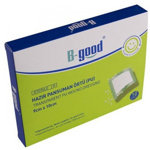 B-Good Hazır Pansuman Örtü 9cm x 10cm 10lu ürün görseli