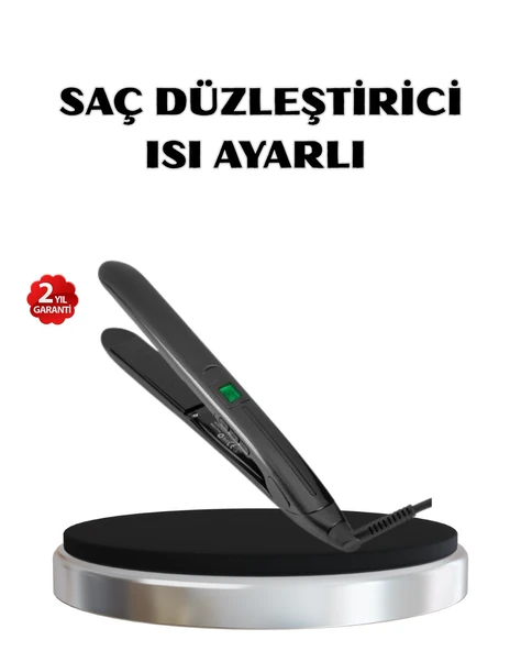 Titanyum Kaplamalı Saç Düzleştirici – Nem Koruma Sensörü - Resim 2