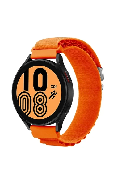 Watch 20mm KR410 Kumaş Kordon - Turuncu-(5796) ürün görseli 1
