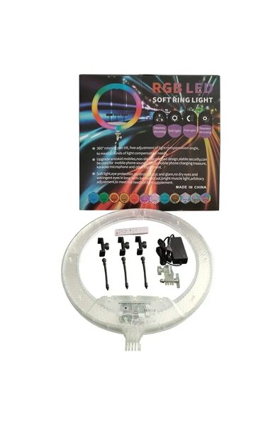 RD45 Diamond RGB Selfie Işığı-(5796) ürün görseli 1