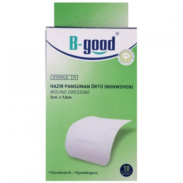 B-Good Hazır Pansuman Örtü 5 cm x 7,5 cm 10lu ürün görseli