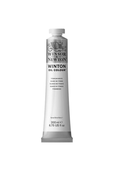 Winsor&newton Winton Yağlı Boya 200ml Titanium White 644 (40) ürün görseli 1