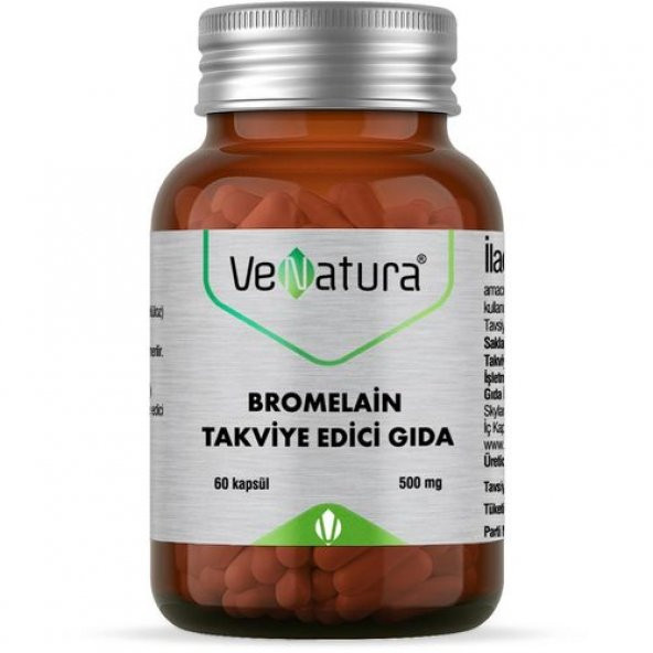 Venatura Bromelain 60 Kapsül