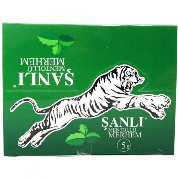 Şanlı Mentollü Merhem 5 gr - 24lü Paket