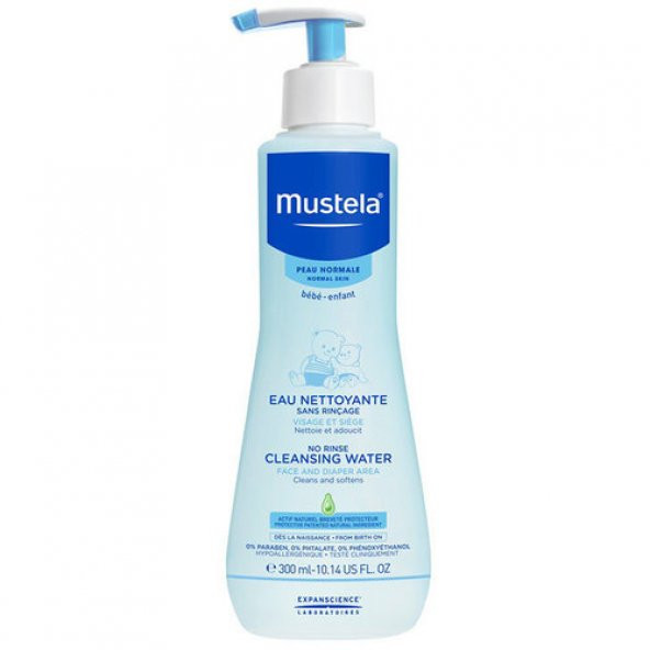 Mustela Durulama Gerektirmeyen Temizleme Sıvısı 300 ml