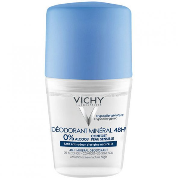 Vichy Deo Aluminyum Tuzu İçermeyen Mineral Deodorant Roll-On 50 ml ürün görseli
