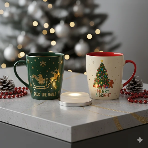 Yılbaşına Özel 2'li Kupa Takımı - Resim 2