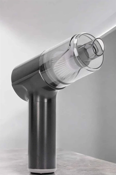 Araç İçi Süpürge Filtreli Şarjlı Süpürge Vakumlu Yıkanabilir - Resim 5