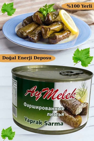 Yaprak Sarma (3 KUTU) Yerli Üretim 400 gr Doğal Besin Deposu Hazır Yemek - Resim 6