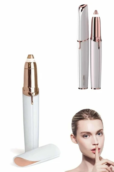 Epilasyon Aleti Tüy Kıl Alma Kaş Bıyık Unisex Yüz Bakım Tıraş Aleti - Resim 2