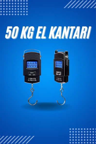 50 Kg Dijital El Terazisi Cep Tartısı El Kantarı Terazi ürün görseli 1