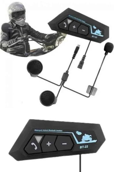 Yeni Nesil Dinleme Ve Konuşma Özellikli Intercom Kask Kulaklığı 5.0 Bluetooth - Resim 3