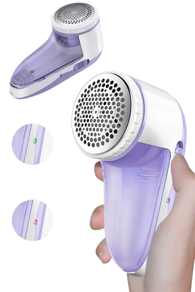 Giysi Tiftik Ve Kazak Tüy Toplama Makinesi Pratik Temizleme Şarjlı - Resim 2