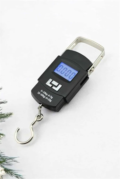 El Terazisi Dijital Göstergeli Pilli 50 Kg Ağırlık Ölçer - Resim 4