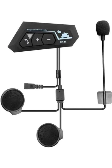 Yeni Nesil Dinleme Ve Konuşma Özellikli Intercom Kask Kulaklığı 5.0 Bluetooth - Resim 4