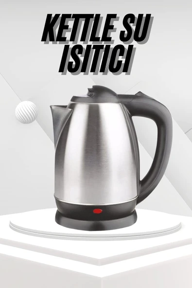Yeni Nesil Saplı Uzun Ömürlü Paslanmaz Çelik Su Isıtıcı Kettle ürün görseli 1