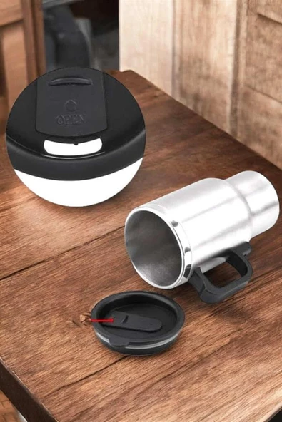 Araç İçi Termos 12 Watt Isıtıcı Uzun Süre Sıcak Tutabilen - Resim 4