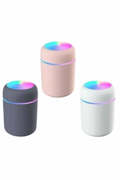 Hava Nemlendirici Buhar Makinesi Led Işıklı USB Dekoratif Nemlendirici - Resim 3