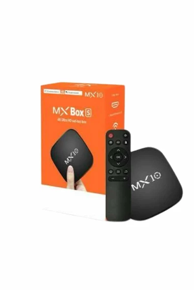 Akıllı TV kutusu Mx Box Android 7.1 TV kutusu 2.4G Wifi - Resim 3