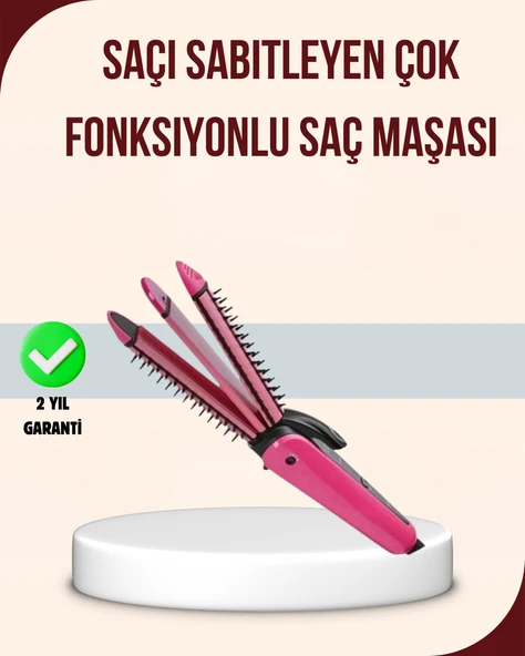 Profesyonel Saç Şekillendirici | Düzleştirici ve Maşa ürün görseli 1