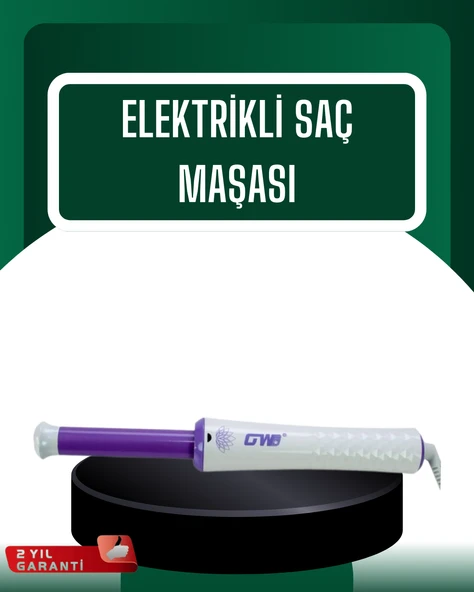 Profesyonel Saç Kıvırma Makinesi – 32 mm Geniş Bukle Maşası - Resim 2