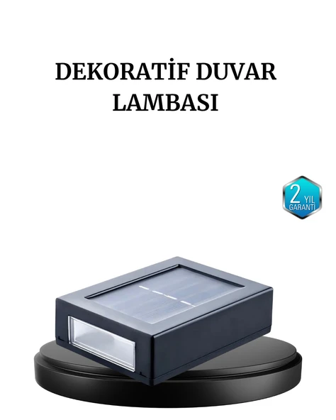 6 LED Güneş Enerjili Sensörlü Lamba – Akıllı Işık Sensörlü, Enerji Tasarruflu Bahçe Aydınlatma ürün görseli 1