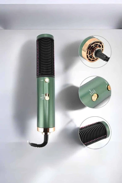 Saç Düzleştirici Fön Makinesi İyon Özellikli Elektriklenme Karşıtı - Resim 2