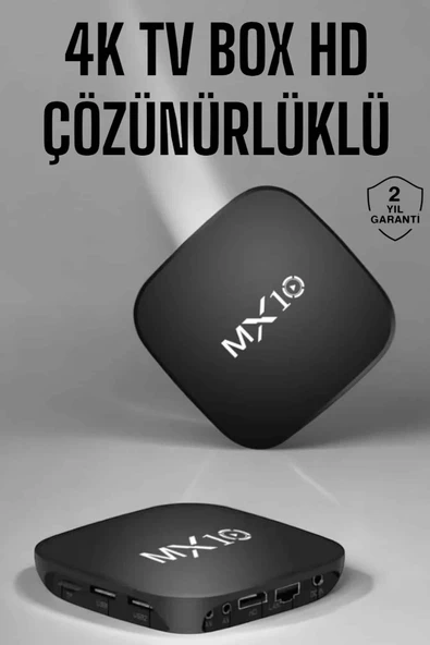 TV Box HD Çözünürlüklü 4 Çekirdekli 8 GB Dahili Hafıza Android Uyumlu - Resim 2
