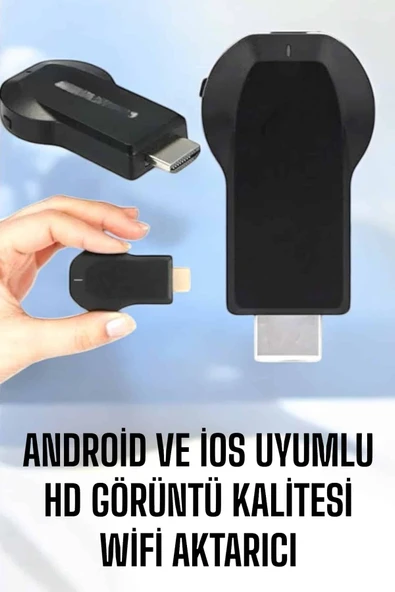 M9 Plus Hdmi Kablosuz Görüntü Ve Ses Aktarıcı HD Görüntü - Resim 2