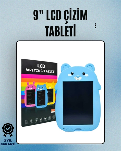 Pratik ve Ekonomik Çizim ve Not Alma Aracı – LCD Yazı Defteri ürün görseli 1