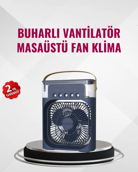 Enerji Tasarruflu Sessiz Çalışan Taşınabilir Soğutma Fanı ürün görseli 1