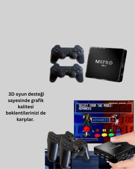 HDMI Destekli Android Oyun ve Medya Cihazı - Resim 2