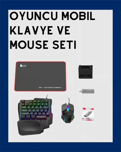 Kablosuz Mobil Oyun Kiti – 5 Parça Tam Set - Resim 3