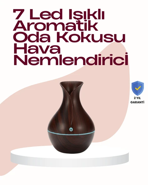 130ml Su Depolu USB Güçlü Kompakt Masaüstü Nemlendirici Difüzör ürün görseli 1