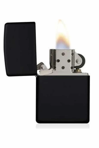 Çakmak Parlak Siyah Doldurulabilir Hedyelik Eşya - Resim 2