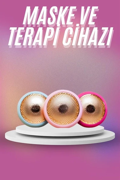 Mini Maske ve Işık Terapi Cihazı Led  Akıllı Maske Hassas Ciltlere Özel - Resim 3