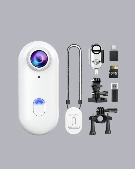 1080P Suya Dayanıklı Aksiyon Spor Kamerası 120° Geniş Açı ve WiFi Destekli - Resim 5