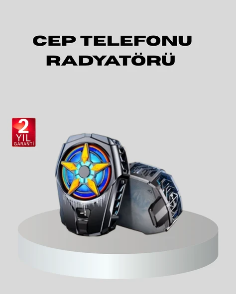 Telefon Soğutucu Radyatör Type-C Bağlantılı 2 Kademeli Dijital Kontrollü ürün görseli 1