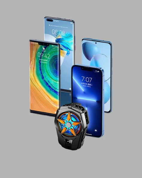 Telefon Soğutucu Radyatör Type-C Bağlantılı 2 Kademeli Dijital Kontrollü - Resim 4