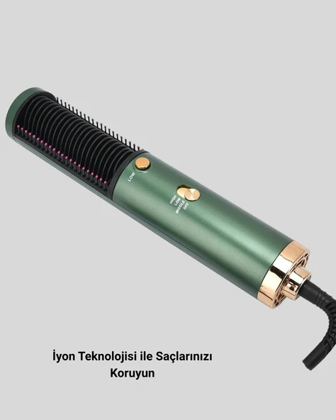 Seramik Plakalı Saç Düzleştirici – 200°C Ayarlanabilir Isı, İyon Teknolojisi - Resim 5