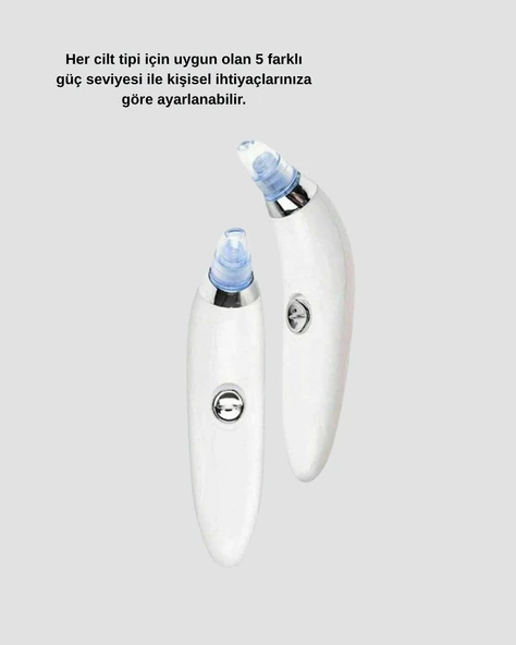 Siyah Nokta ve Gözenek Temizleyici Vakumlu Cihaz – Masajlı Derin Temizlik Teknolojisi - Resim 4