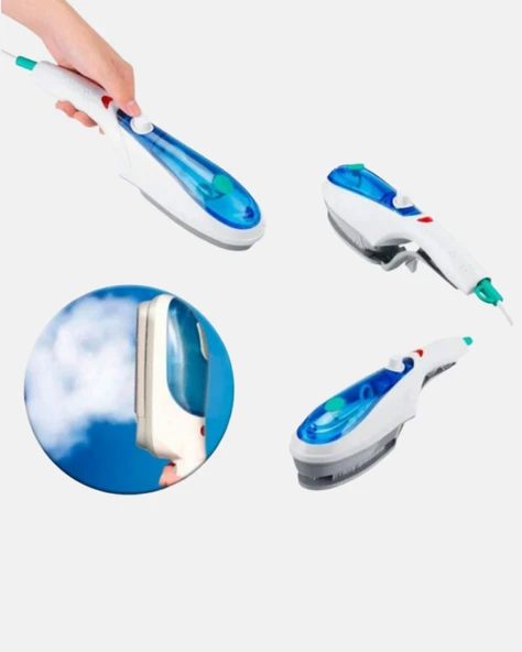 1500W Buharlı El Seyahat Ütüsü – Kompakt, Taşınabilir, Her Kumaşa Uygun - Resim 5